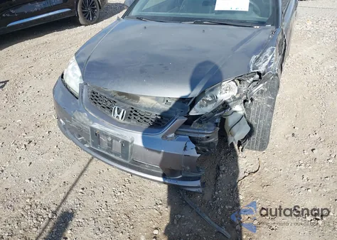 2004 Honda Civic Ex из США, поврежденный, VIN 1HGEM21934L054448